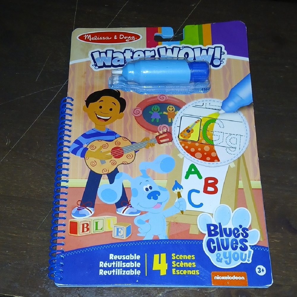 Melissa & Doug Water Wow! Blue's Clues Activity Book